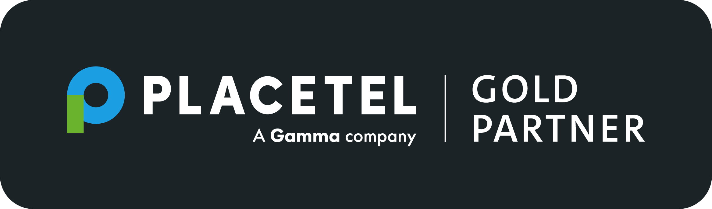 Placetel Gold Partner Badge