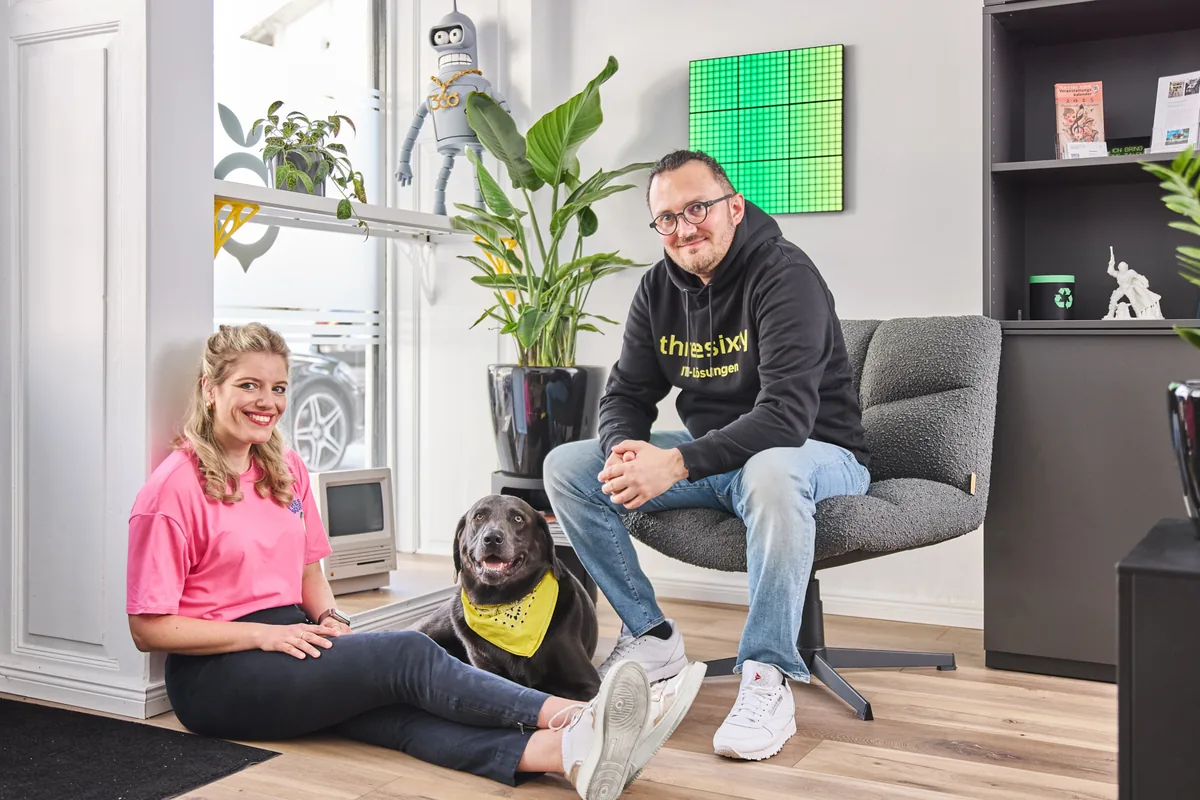 Das threesixty Team freut sich auf Ihre Nachricht