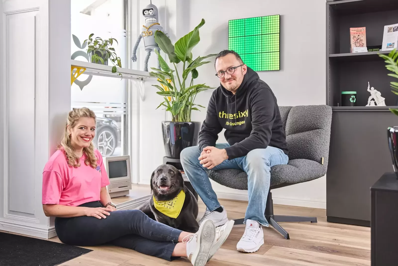 threesixty Team bei der Arbeit